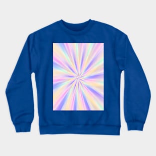 Tie dye yellow pink purple Crewneck Sweatshirt